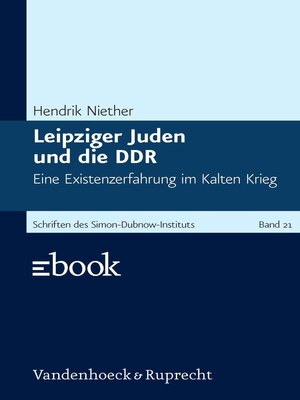 cover image of Leipziger Juden und die DDR